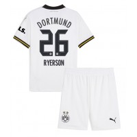 Dětský fotbalový dres Borussia Dortmund Julian Ryerson #26 2024-25 Třetí Krátký Rukáv (+ trenýrky)